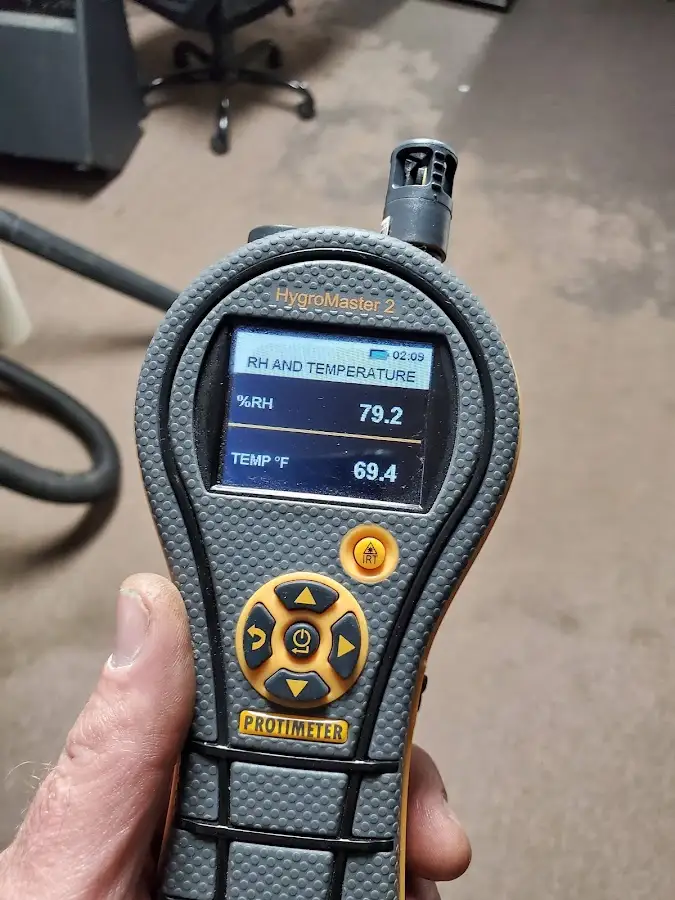 Moisture meter humidity assessment for Fire & Smoke Damage Restoration in Lockwood